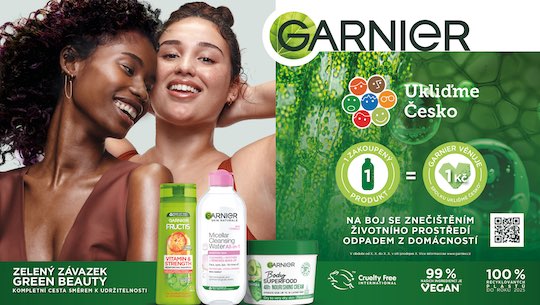 Spolupráce se značkou Garnier