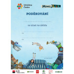 Poděkování pro malé účastníky úklidu - Mimi a Líza