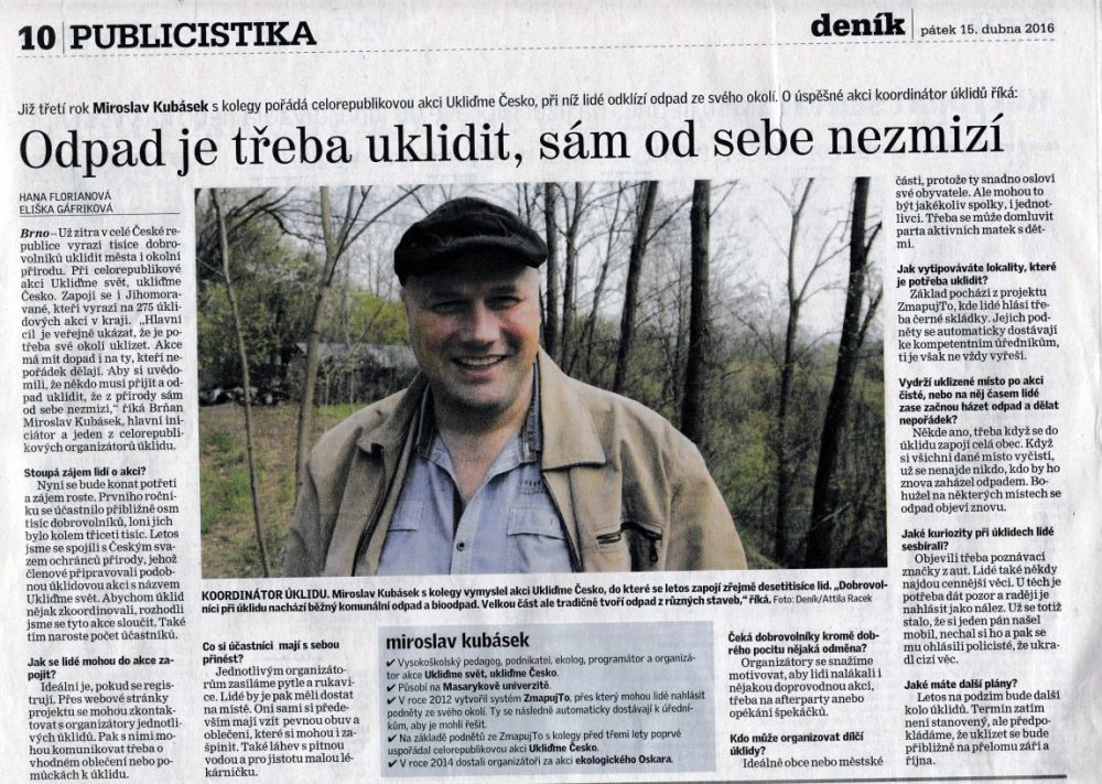 Miroslav Kubásek - článek