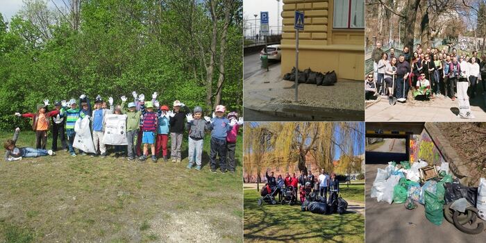 Fotografie z úklidů 2018
